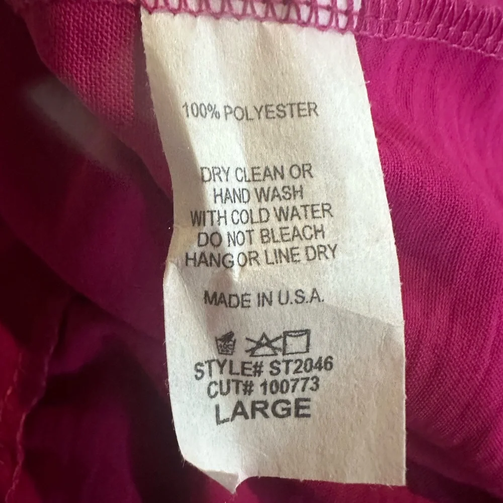 St. Tropez Sleeveless Tie-Shoulder Tiered Mini Dress - Fuchsia - Picture 5 of 5